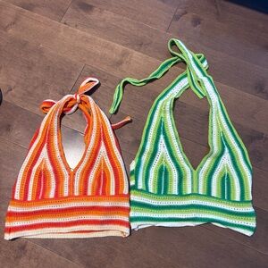 Crochet Halter Tops